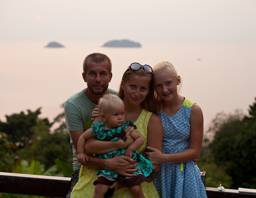 Ко Чанг фото. Закат с вью пойнта