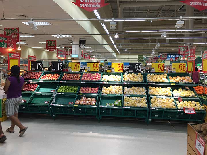 Цены в Тайланде - Магазин Теско Лотус (Tesco Lotus) цены в Тайланде 2015 Теско Лотус